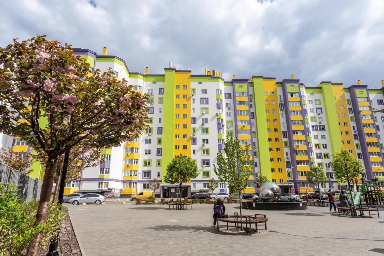 0272 Нова Затишна Квартира Жк Щасливий Kiev Dış mekan fotoğraf